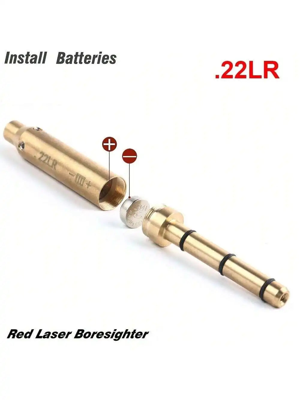 STONESKY Get Perfect Shot Every Time with RIFLE/.22LR Laser Boresighter Barrel Red Laser Sighter