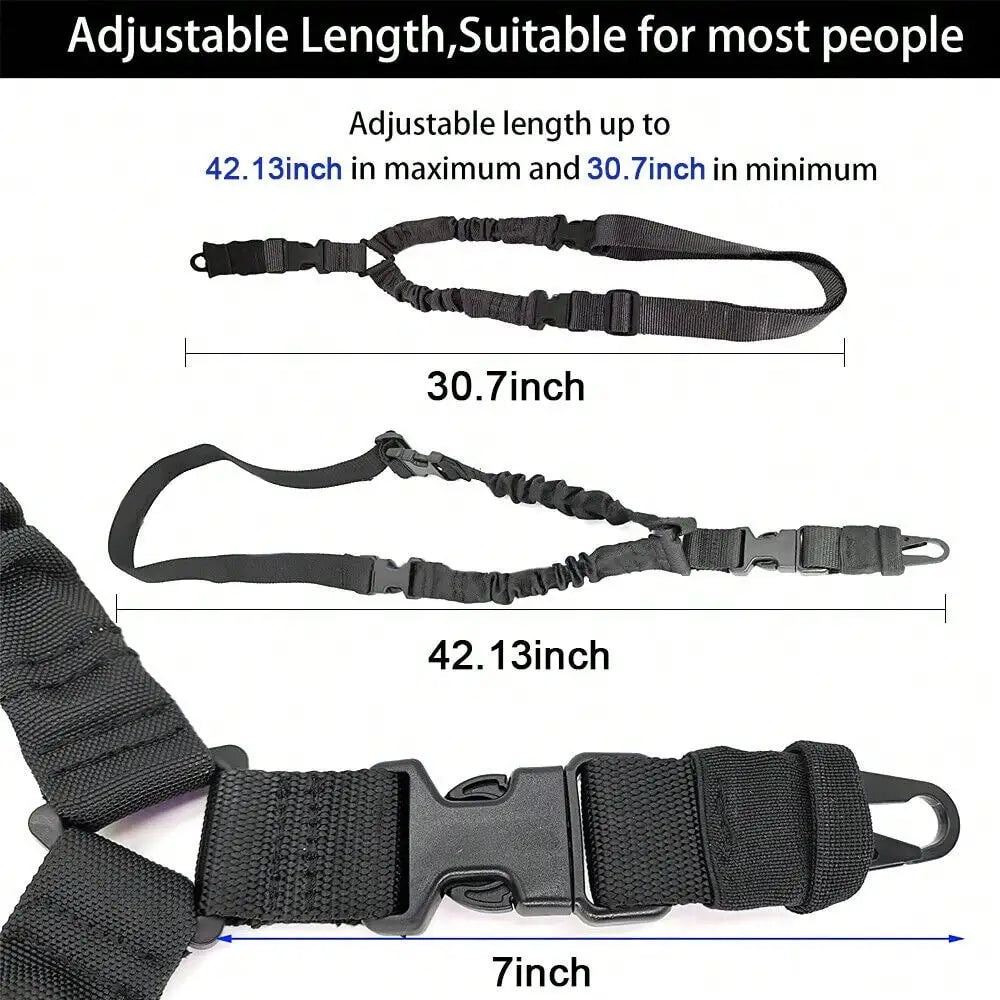 One Single Point Sling Gun Sling Strap W/ Quick Detach QD Buckle hunting accessories