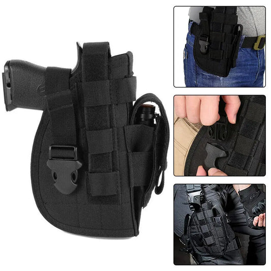 STONESKY Universal Gun Holster Gun Molle Belt Holster Right Handed Holster Pouch Case