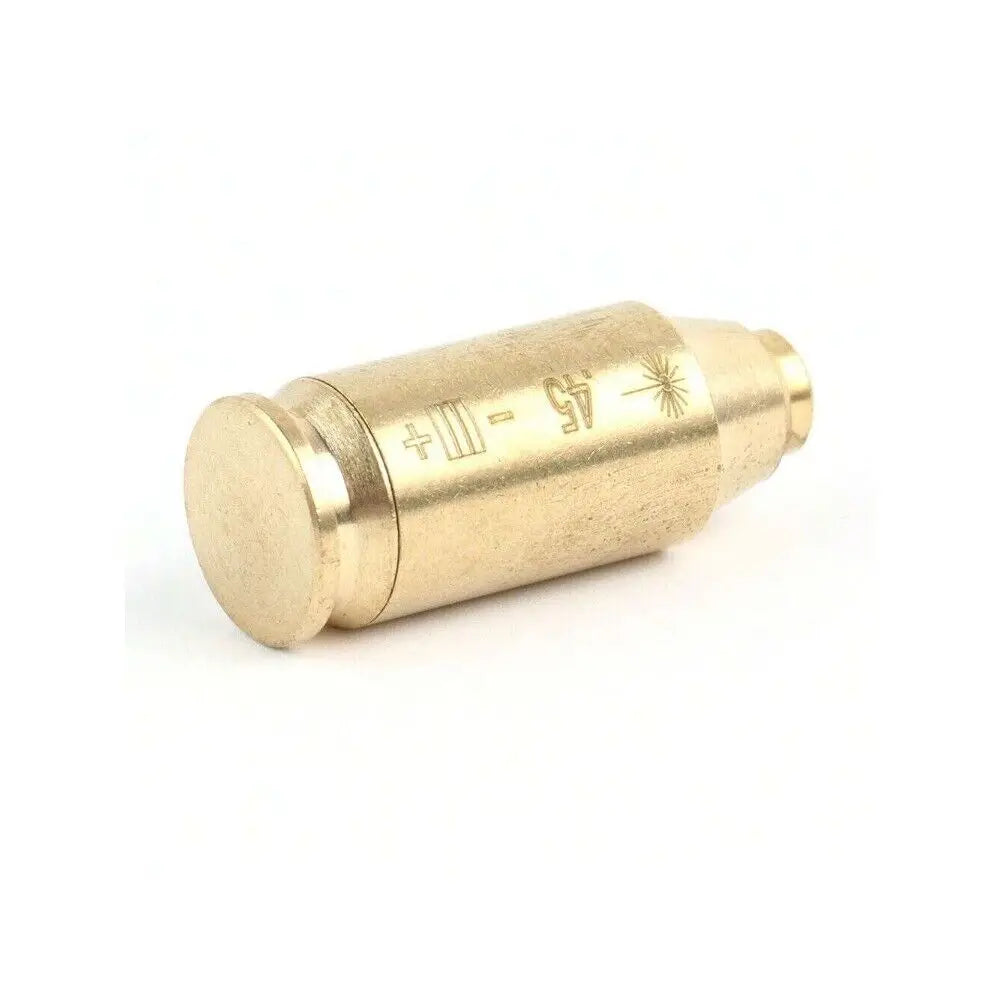 STONESKY .45 Bore sighter Brass Sighter Boresight Cartridge Brass Boresighter with Batteries