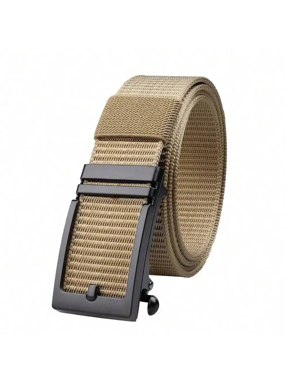 STONESKY 49.2'' Length Alloy Buckle Nylon Belt Outdoor Canvas Adjustable Belt Quick Release Gun Belt