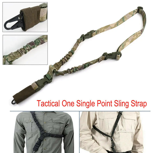 STONESKY Tactical One Single Point Rifle Sling Gun Sling Strap with Quick Release Buckle