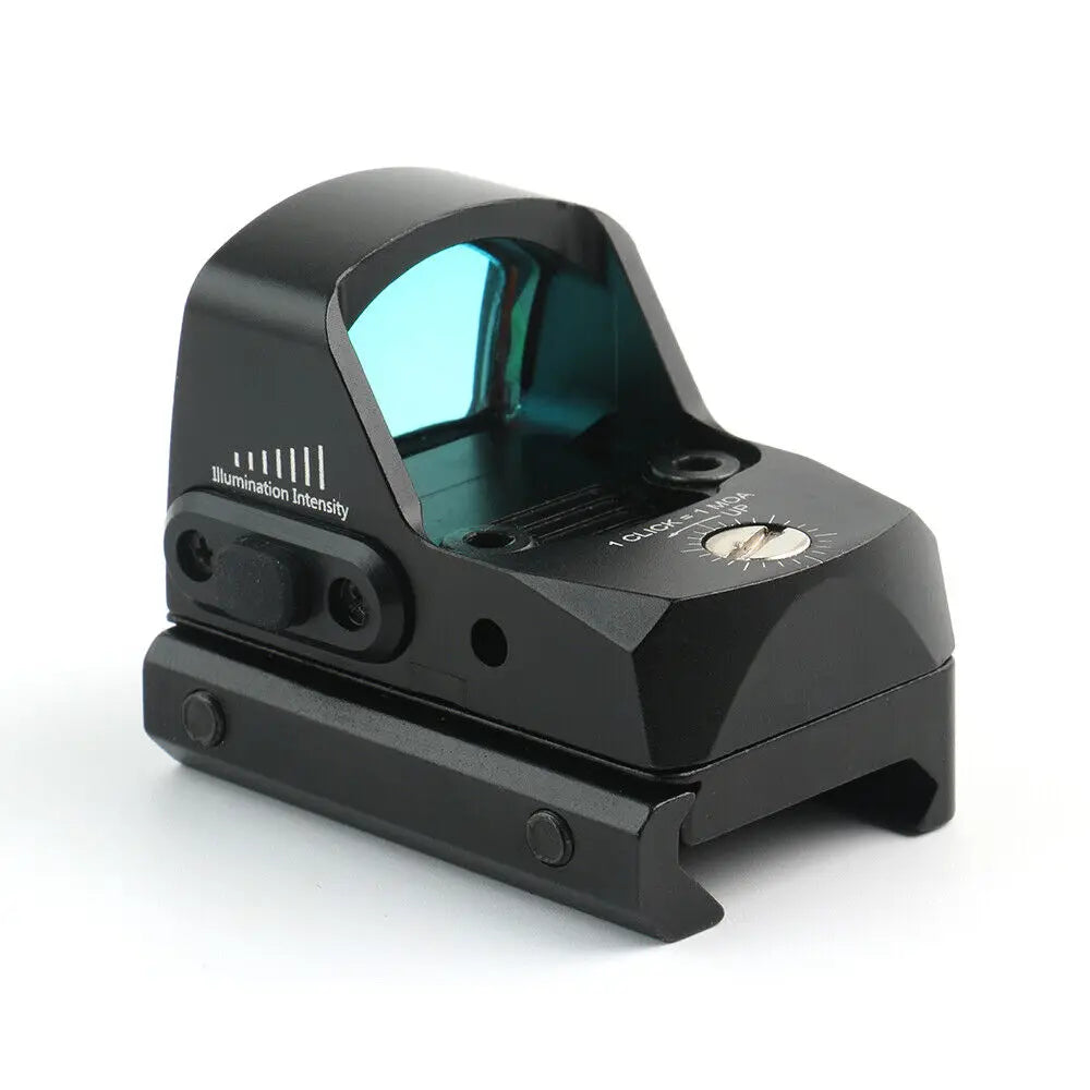 STONESKY Mini 2MOA Red Dot Sight 7 Brightness Setting Collimator Sight Scope For 20mm Rail