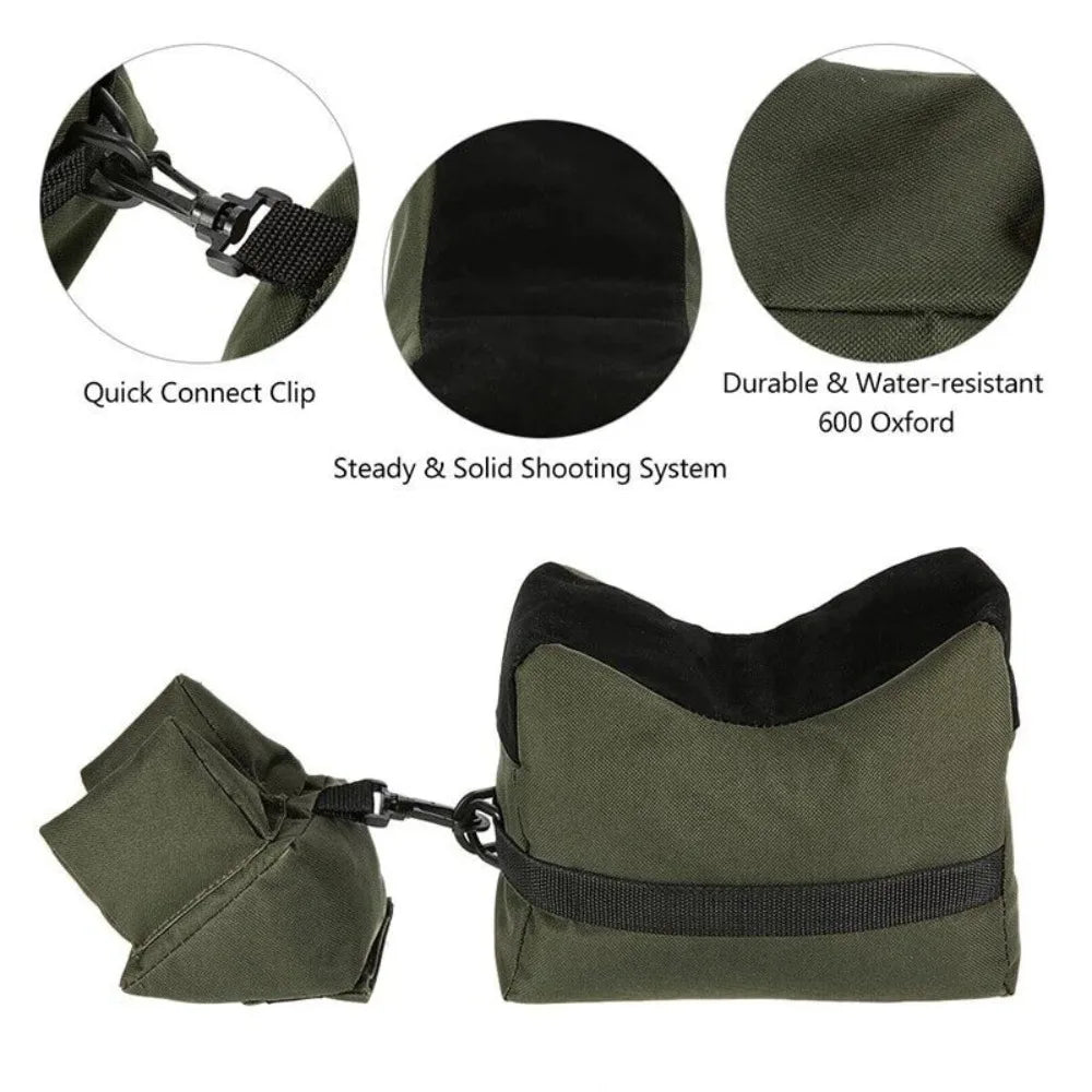 STONESKY 2 Pack Rest Bags Target Sports Shooting Bench Rest Front & Rear Support SandBag Tools