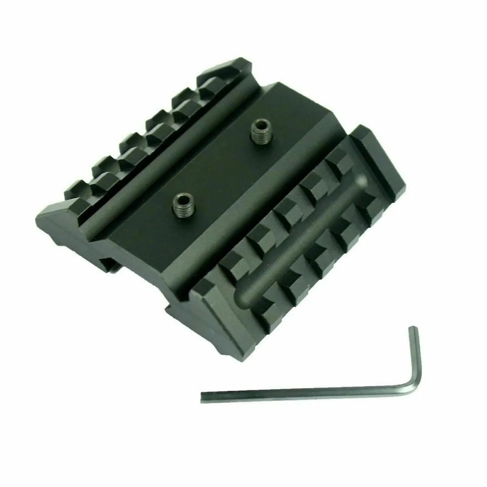 STONESKY 45 Degree Offset Dual Side Rail Angle Mount 6 Slot Tactical For Weaver Picatinny night vision scope