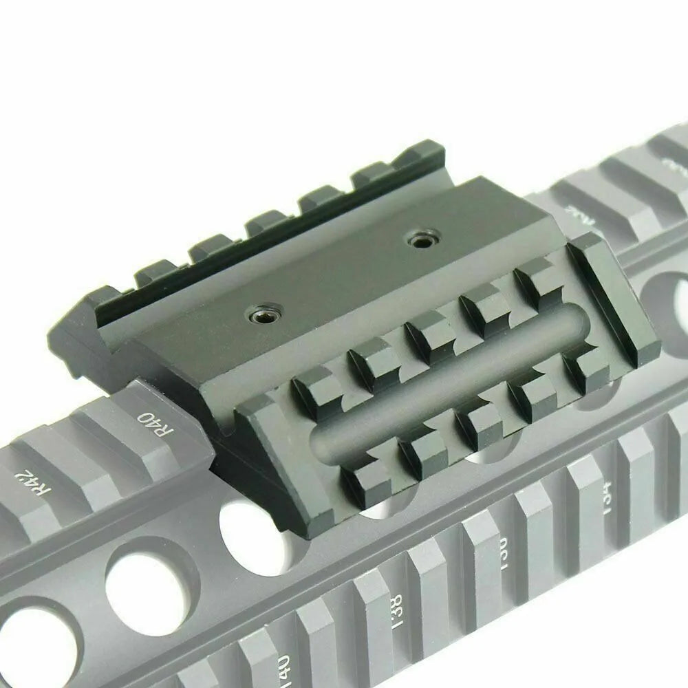 STONESKY 45 Degree Offset Dual Side Rail Angle Mount 6 Slot Tactical For Weaver Picatinny night vision scope