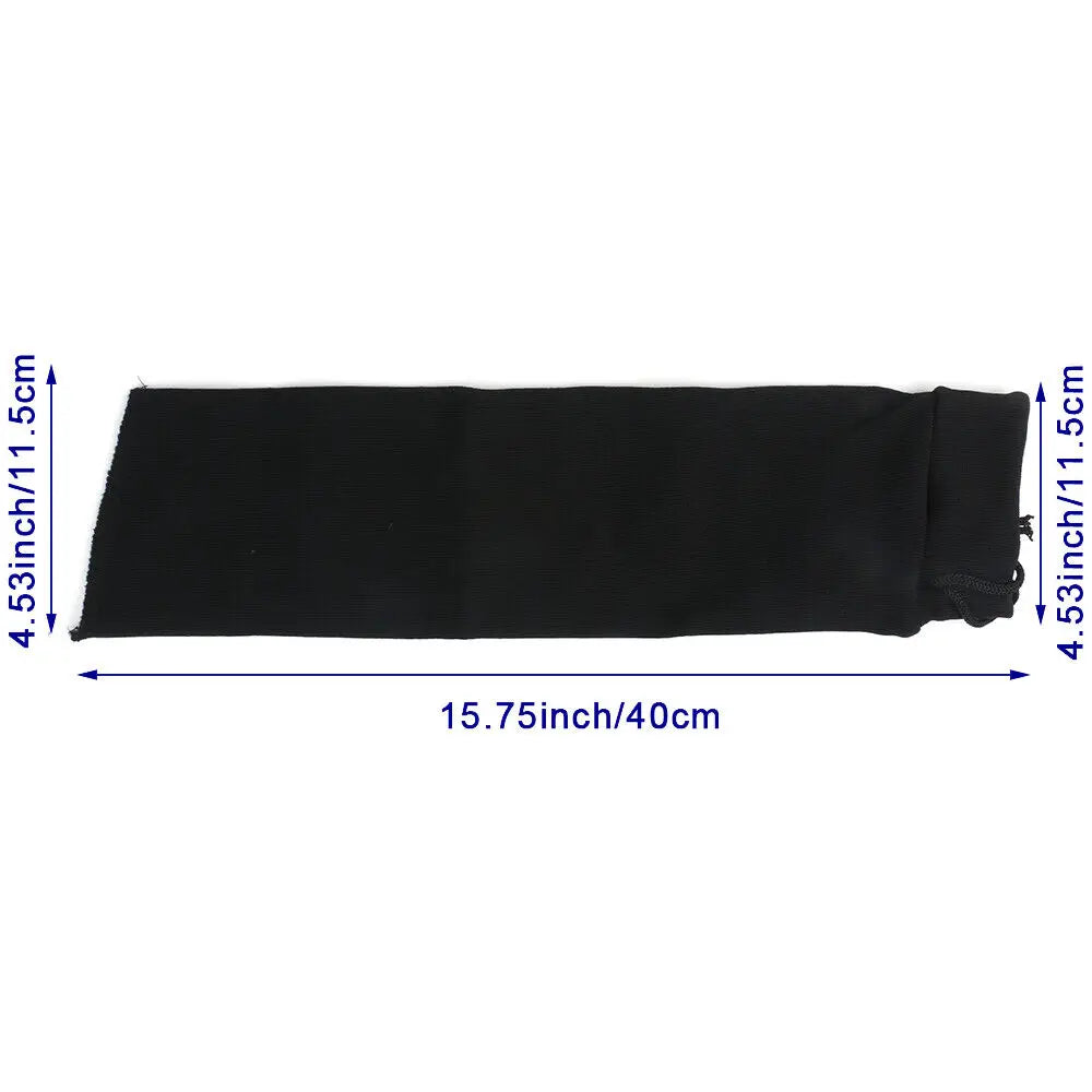 STONESKY 16X4 inch Cover Gun Socks Case Protection Storge Sleeve Silicone Treated Black hunt accessories