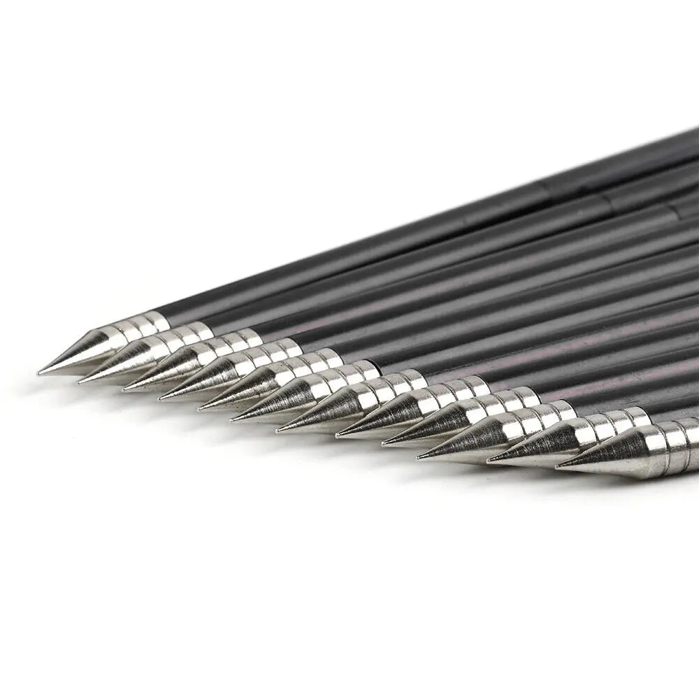 STONESKY 12Pack Pistol Crossbow Bolts 6.5" Aluminium Arrows Broadhead Hunting Mini Archery