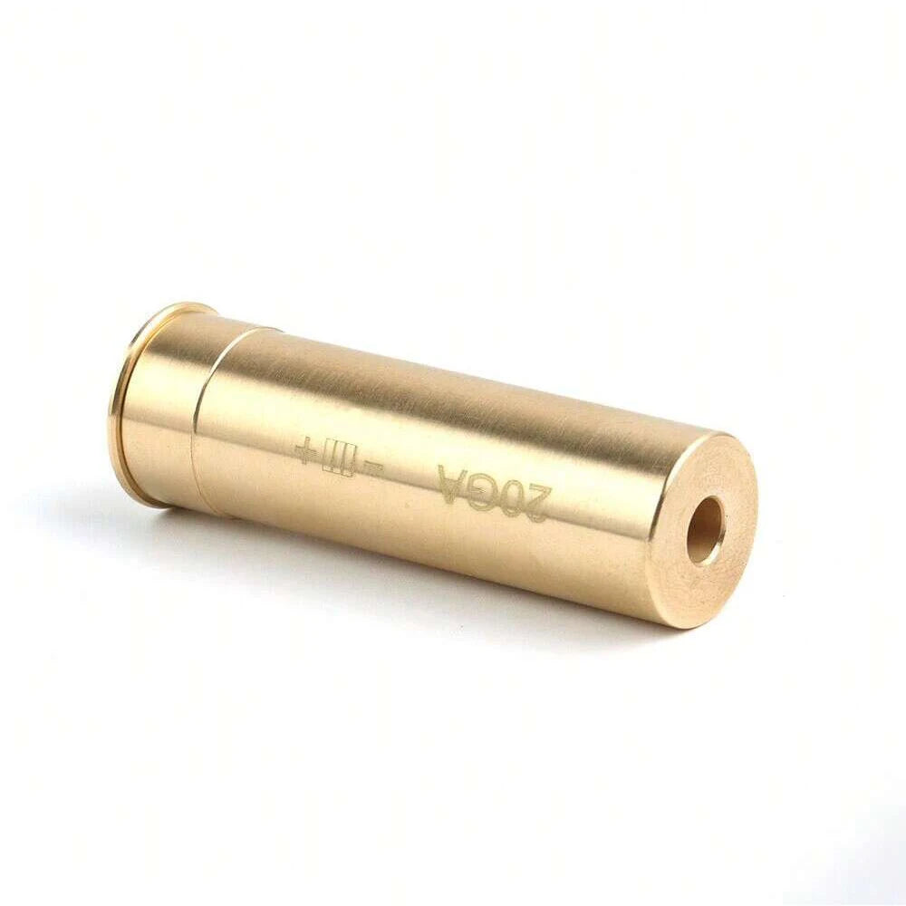 STONESKY Red Laser Bore Sight 20 Gauge Barrel Cartridge Boresighter for 20GA Shotguns hunting