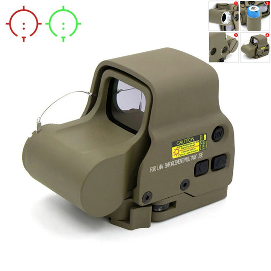 STONESKY RIFLE Red Green Dot Sight Tactical 558 EXPS3-2 Holographic Hunting Scope Clone Sniper Riflescope