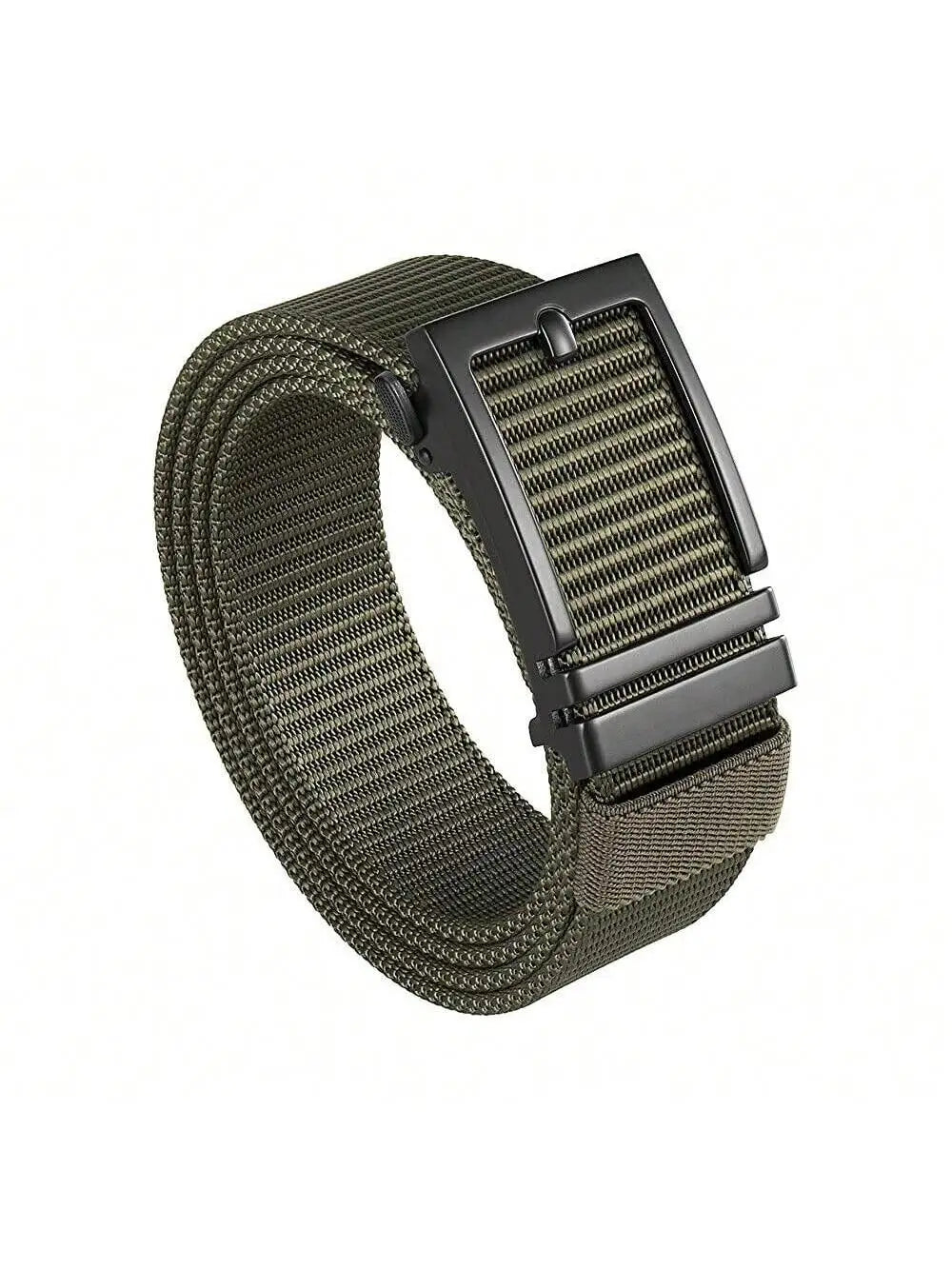 STONESKY Men's Belt Alloy Buckle Canvas Belt Adjustable Quick Release Gun Belt Outdoor Military