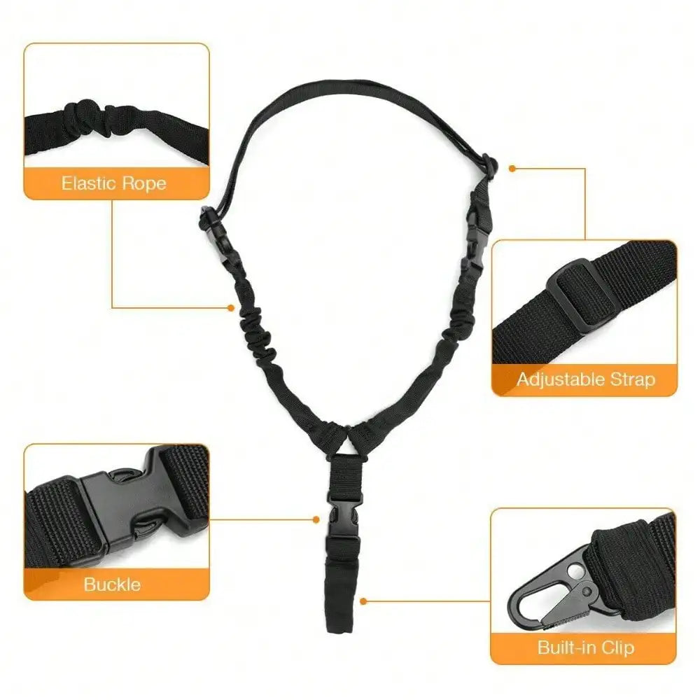 One Single Point Sling Gun Sling Strap W/ Quick Detach QD Buckle hunting accessories