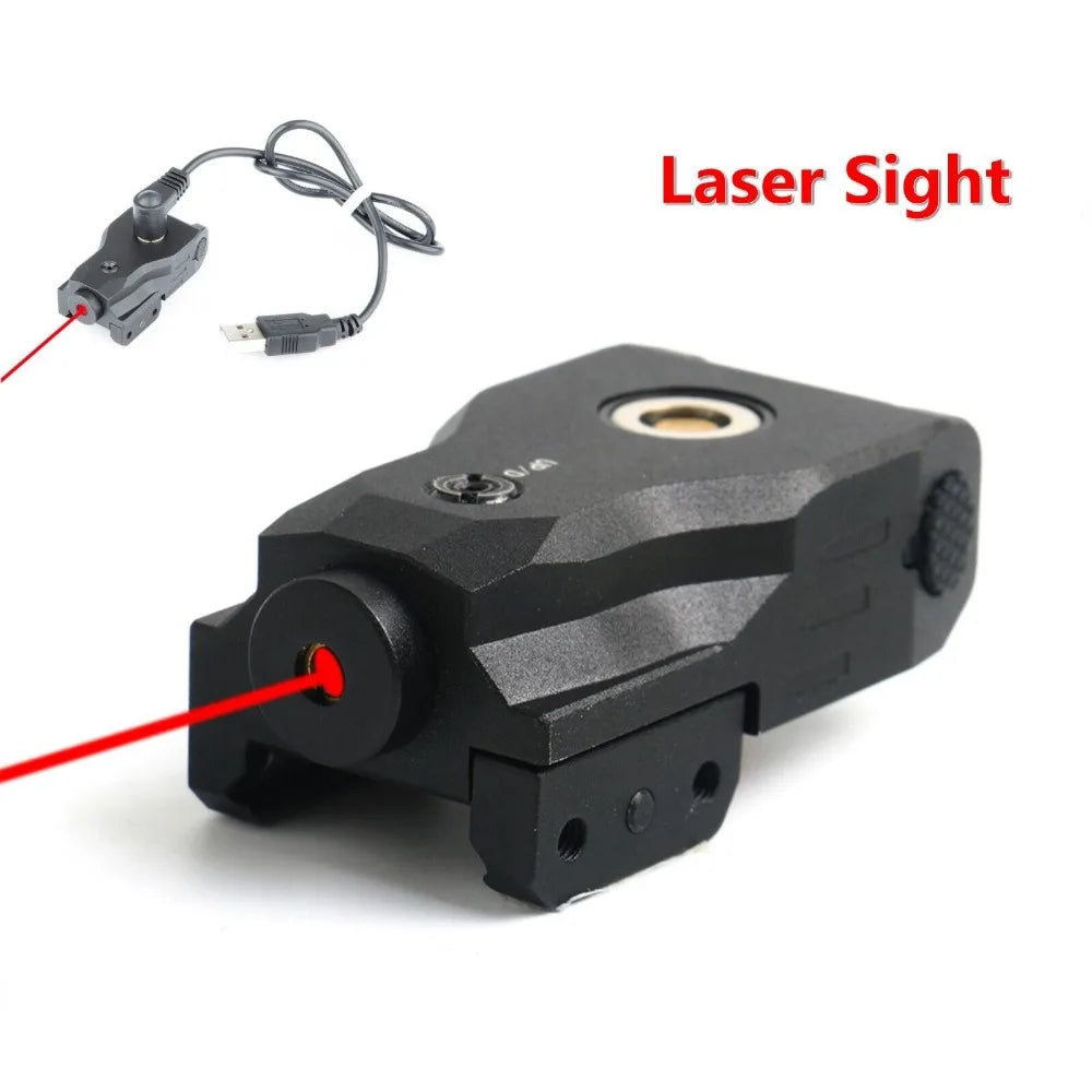 STONESKY Recharging Red Laser Sight For Glock 17 19 34 Taurus G2 G3 Sig Sauer P226 for Hunting