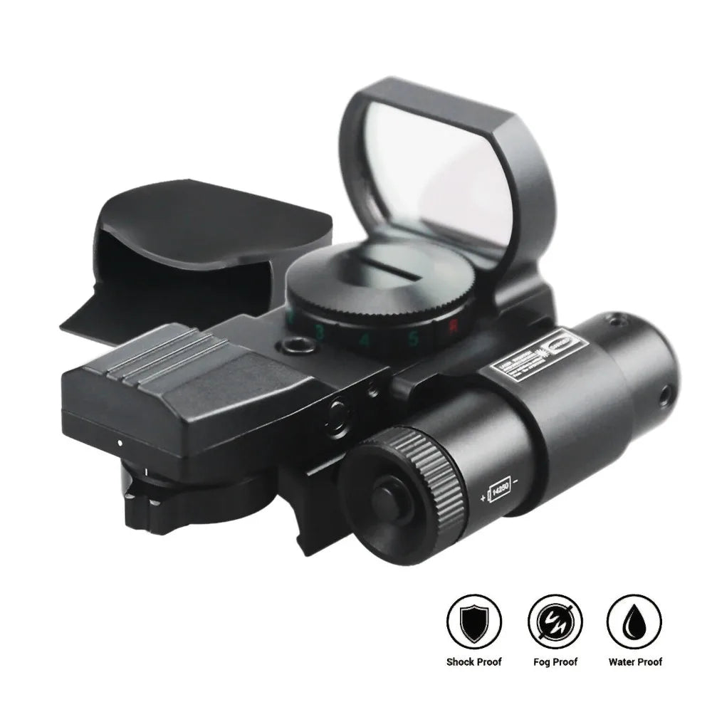 STONESKY Tactical Red Green Dot Reflex Sight Scope With Red Laser Holographic Illuminated thermal scope