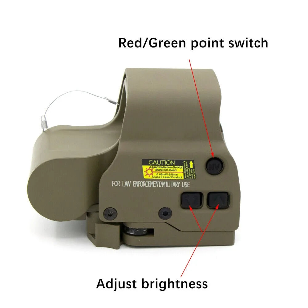 STONESKY RIFLE Red Green Dot Sight Tactical 558 EXPS3-2 Holographic Hunting Scope Clone Sniper Riflescope