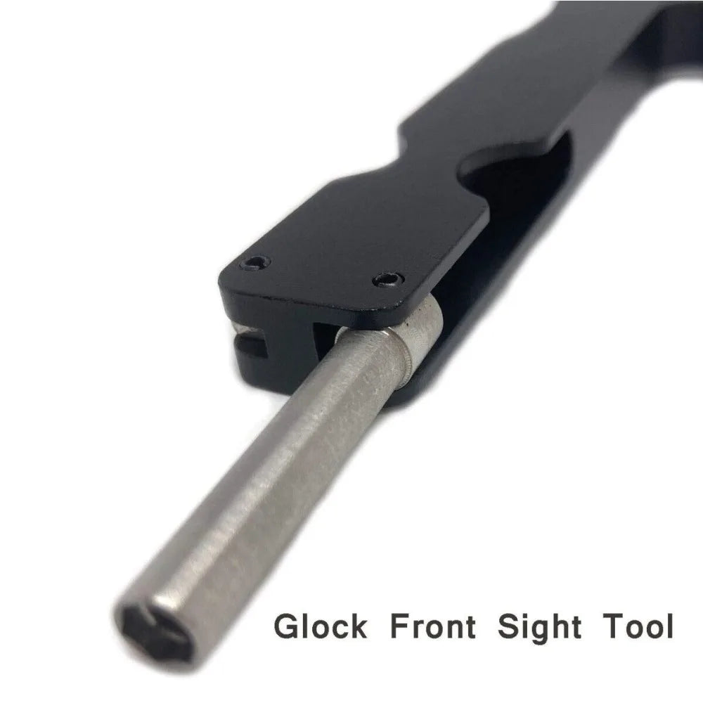 STONESKY 3 in 1 Cambo Glock Front Sight Tool Magazine Disassembly Tool Pin Punch Adapter vortex optics