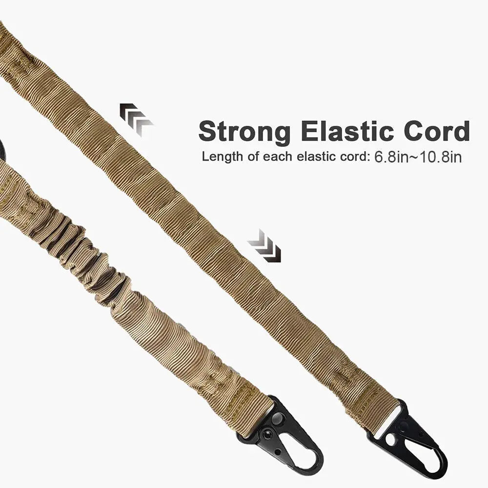 STONESKY 2 Point Adjustable Rifle Strap & 2Pcs M-LOK Quick Release QD Sling equipamentos para