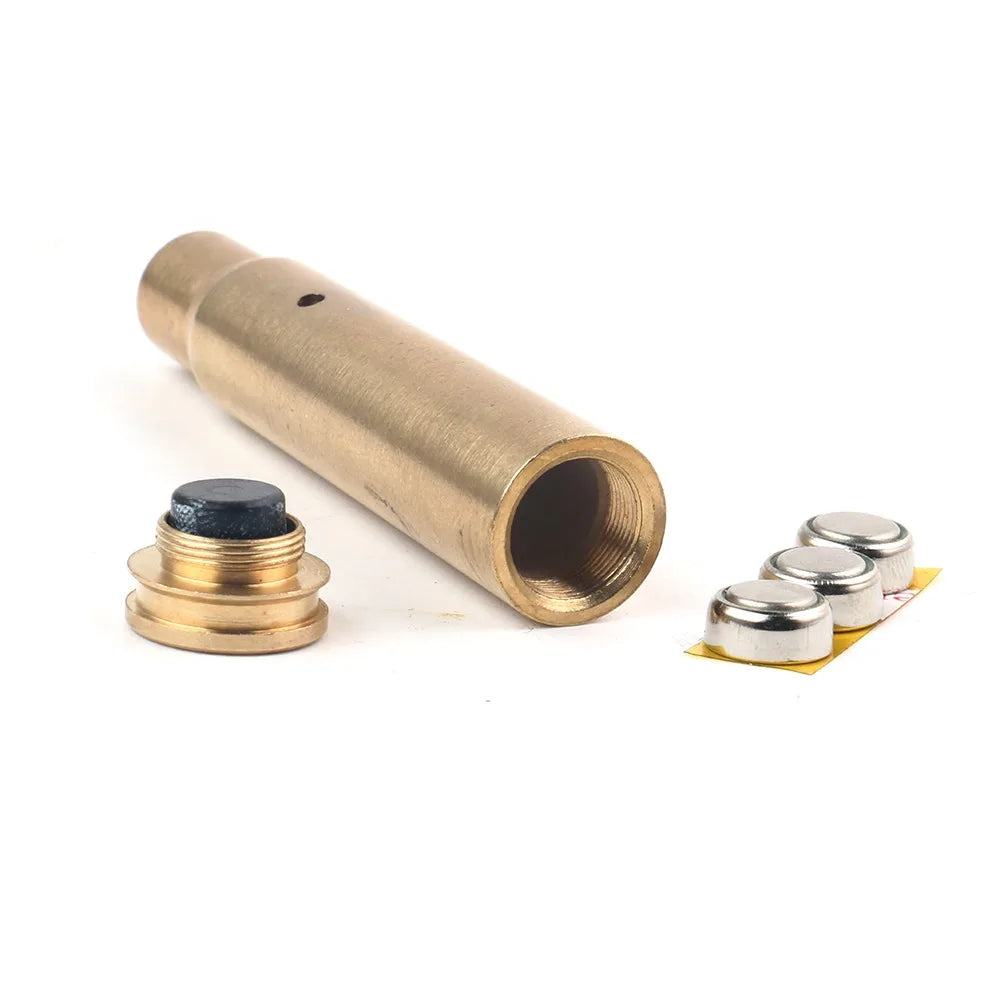 STONESKY Red Dot Laser Sight CAL 8x57 JS Cartridge Gun Brass Bore Sighter Boresighter Battery US