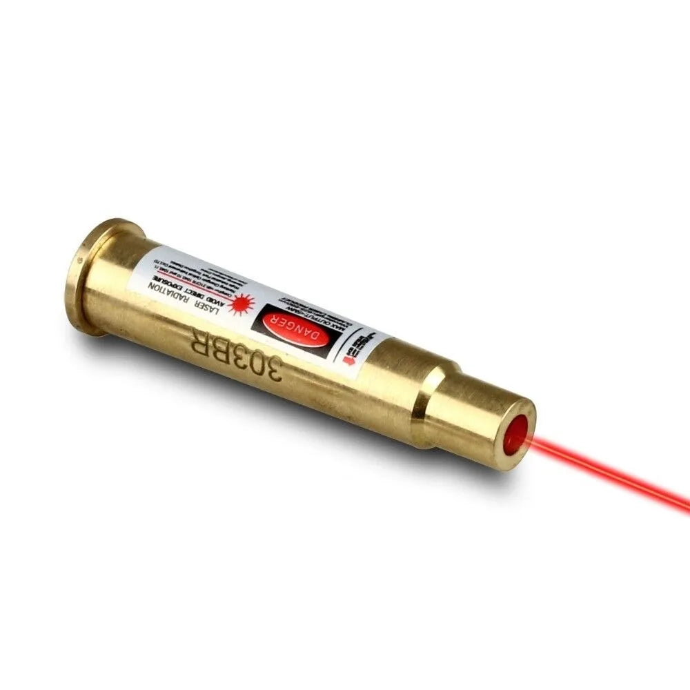 STONESKY 303 BR Cartridge Red Dot Laser Sight Boresighter .303 Laser Bore Sight Brass hunting