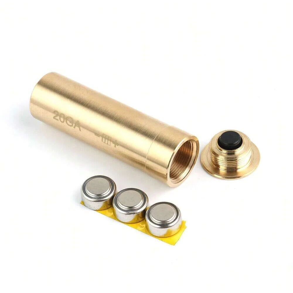 STONESKY Red Laser Bore Sight 20 Gauge Barrel Cartridge Boresighter for 20GA Shotguns hunting