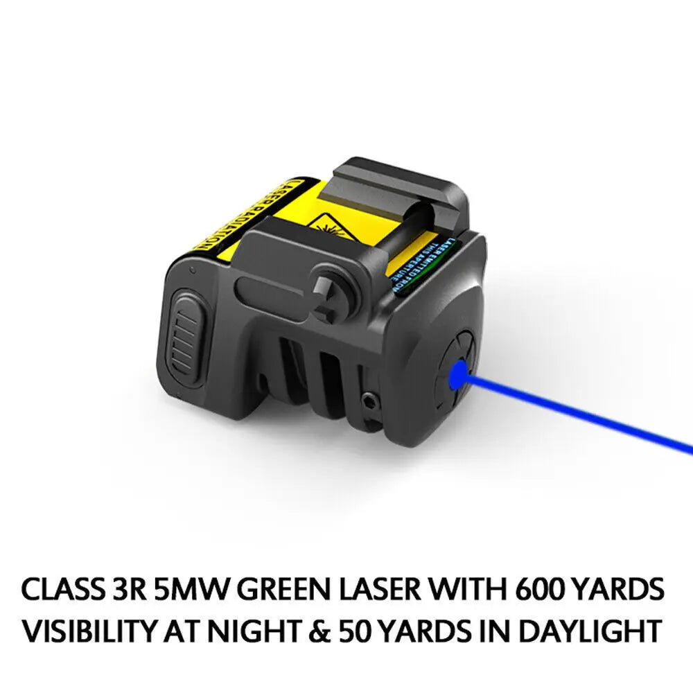 STONESKY Precision and Convenience: USB Rechargeable Blue Laser Sight for Handguns Glock 17 19 20 Taurus G2C G3C Beretta PX4