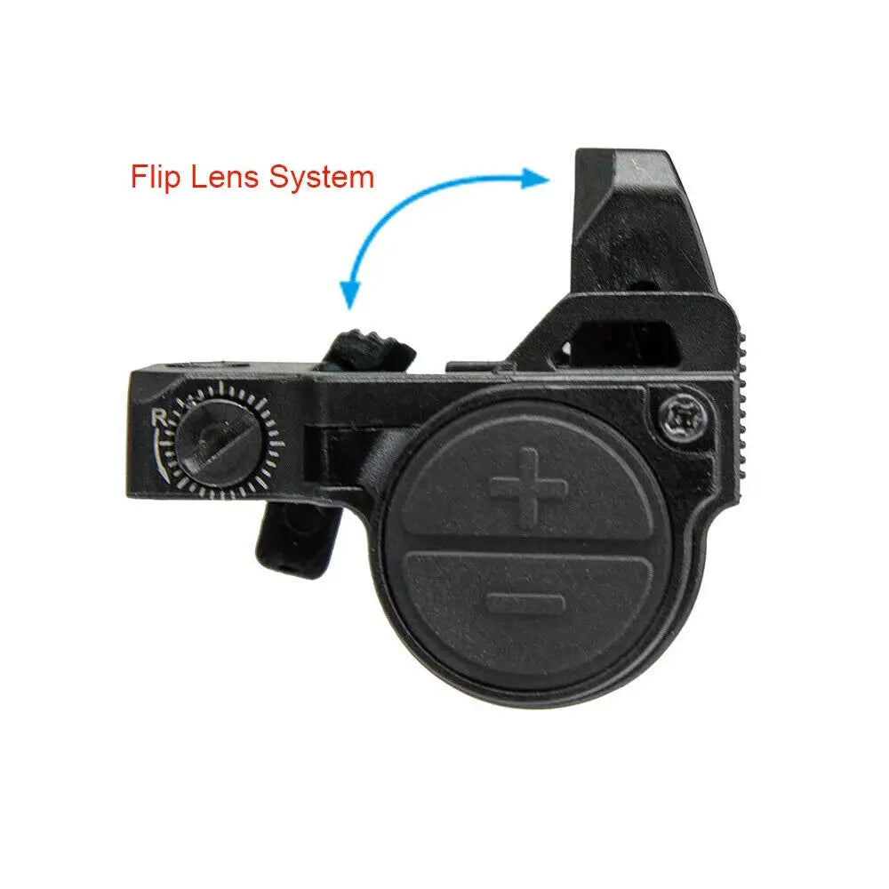 STONESKY Folding Flip Up Red Dot Sight Holographic Reflex Sight RMR w/ mount Airsoft For Glock