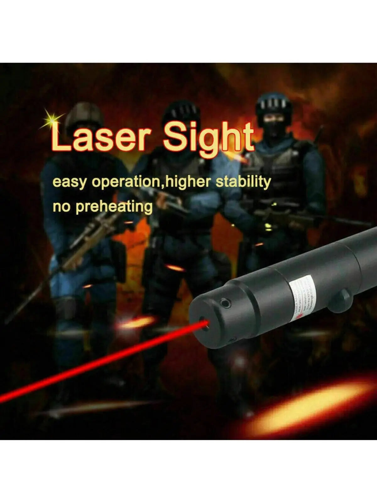 STONESKY Lightweight and Durable Laser Bore Sight Collimator for .177 to .50 Caliber Bore Sighter Rifles Handgun