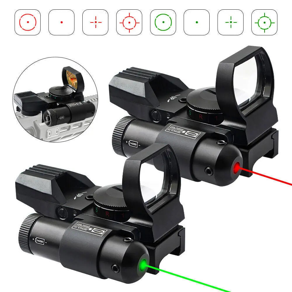 STONESKY High PerformanceAdvanced 551 552 553 558 Red Green Dot Holographic Sight Scope Hunting Reflex Sight for Shooting