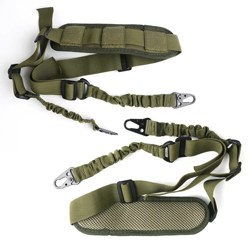 STONESKY Adjustable Soft Shoulder Pad for Shotgun Rifle Quick Release 2 Point Gun Sling Straps