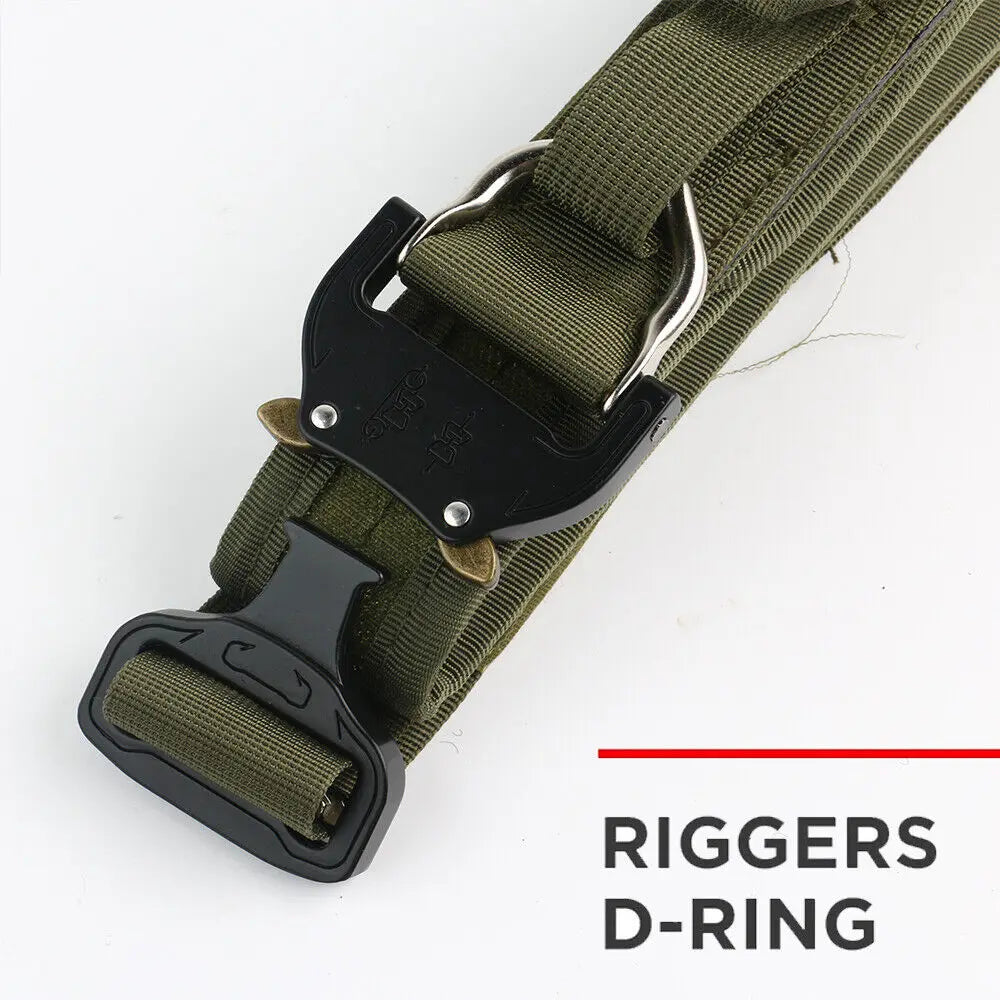 STONESKY RIFLE Hunting Waistband - 44-inch Tactical Belt with Alloy Buckle and Quick Release