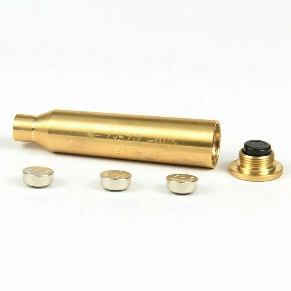 STONESKY 7X57R CAL Red Dot Laser Bore Sighter Rifle Hunting Brass Boresighter for Hunting