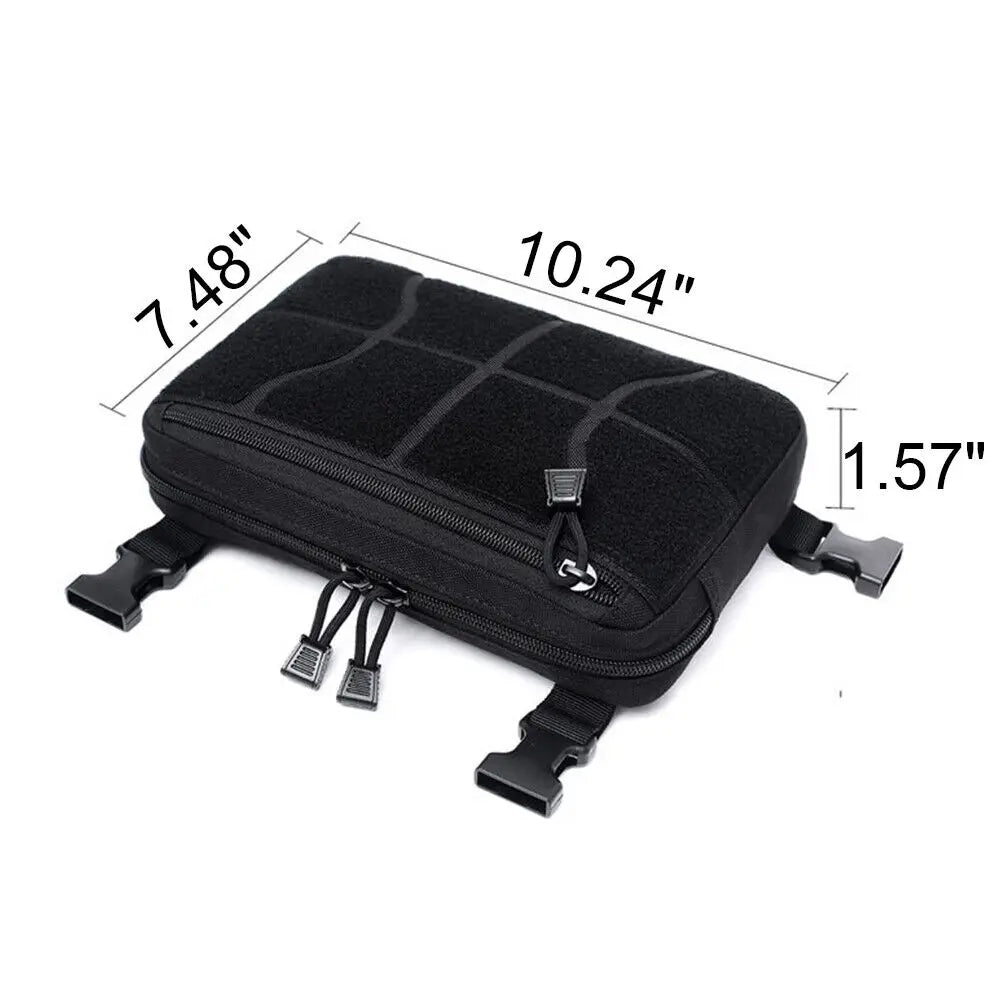 STONESKY Multifunctional Combat Chest Rig Concealed Front Pouch Bag Recon Kit Pack Molle Tools Bag