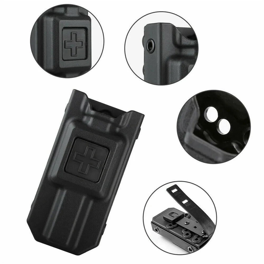 STONESKY Tourniquet Black Case Holder Holster Box Bag Emergency Equipment Survival Hunting