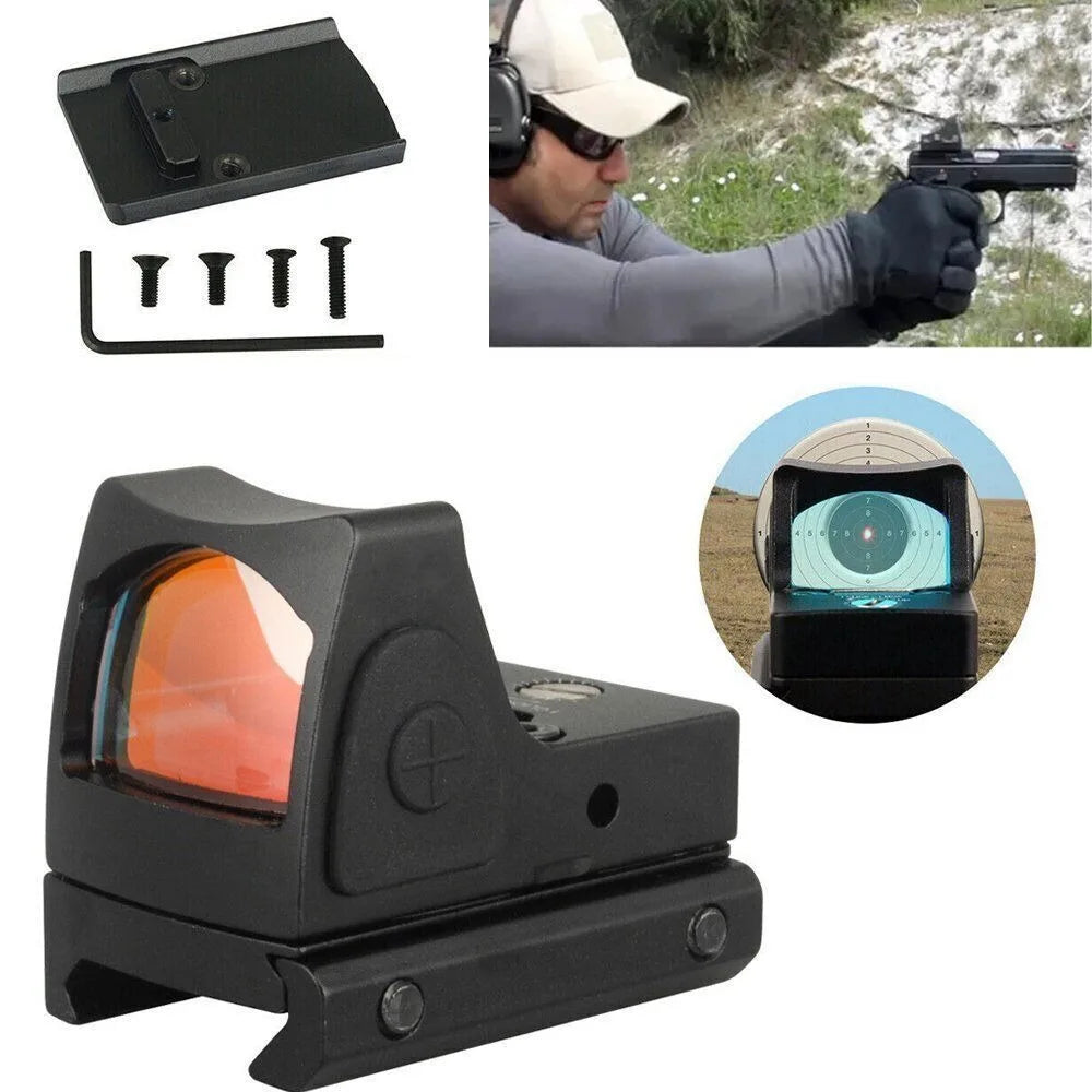 STONESKY Red Dot Reflex Sight with 3.25MOA Picatinny Mount for Glock, Fast Aiming and Accurate Shooting