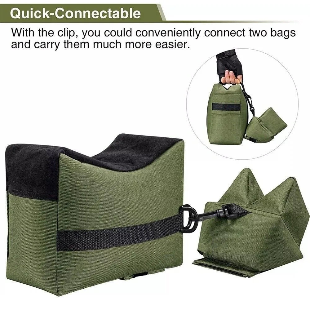 STONESKY 2 Pack Rest Bags Target Sports Shooting Bench Rest Front & Rear Support SandBag Tools