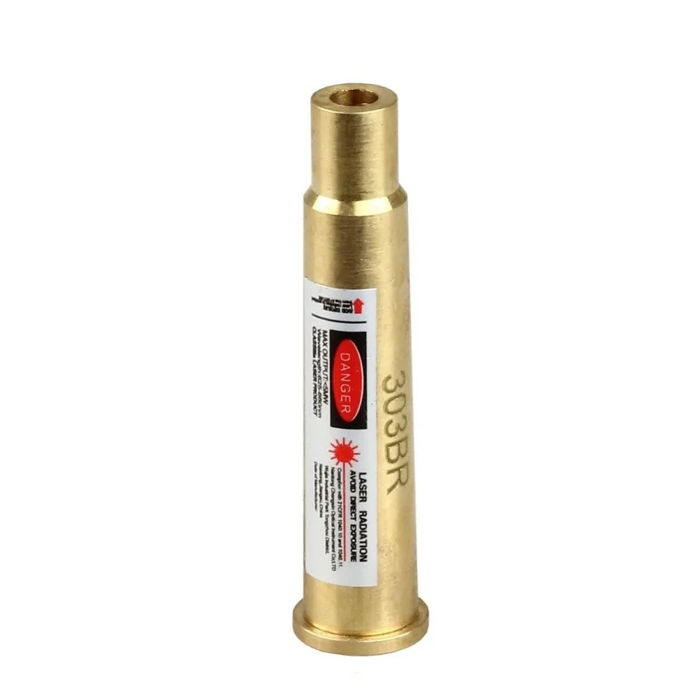 STONESKY 303 BR Cartridge Red Dot Laser Sight Boresighter .303 Laser Bore Sight Brass hunting