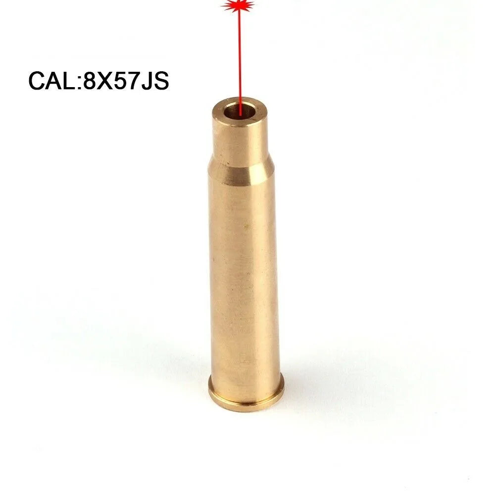 STONESKY Red Dot Laser Sight CAL 8x57 JS Cartridge Gun Brass Bore Sighter Boresighter Battery US