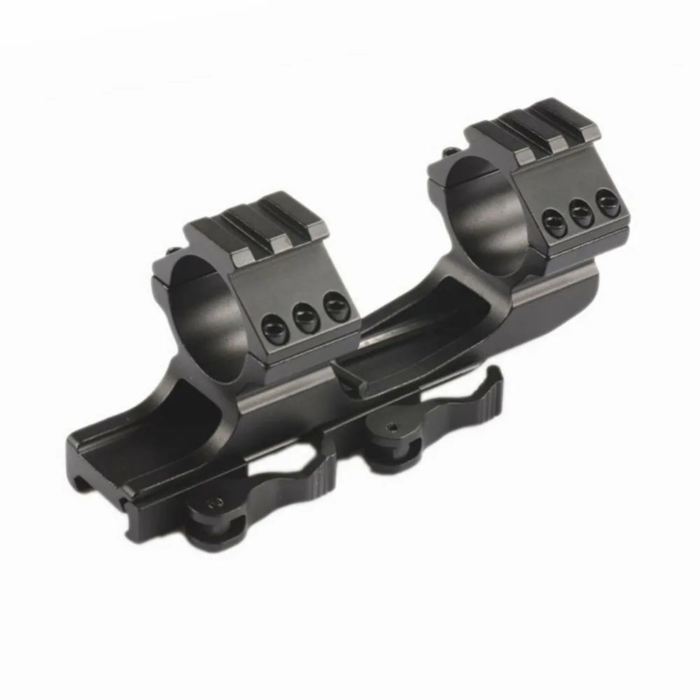 STONESKY RIFLE Quick Release One Piece Scope Mounts 1"/30mm QD Cantilever Picatinny Sight Rings
