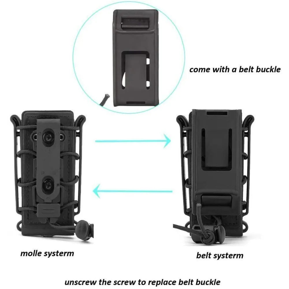 STONESKY Upgrade Your Hunting Game with Our Riflescopes and Tactical 9mm Pistol Magazine Pouch Combo