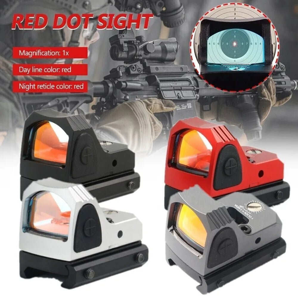 STONESKY Mini RMR Red Dot Sight Holographic Reflex Scope Sight - Perfect for Precision Shooting