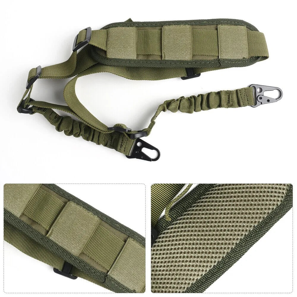 STONESKY Adjustable Soft Shoulder Pad for Shotgun Rifle Quick Release 2 Point Gun Sling Straps