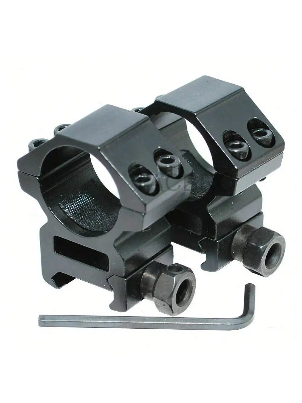 STONEKSKY Heavy Duty 1'' Inch Middle Profile Scope Rings for Riflescopes with Picatinny Weaver Mount - Pack of 2