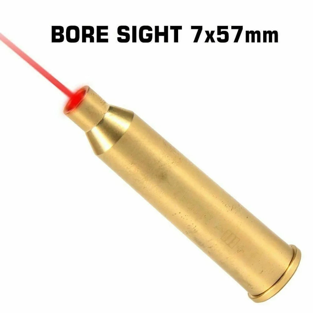 STONESKY 7X57R CAL Red Dot Laser Bore Sighter Rifle Hunting Brass Boresighter for Hunting