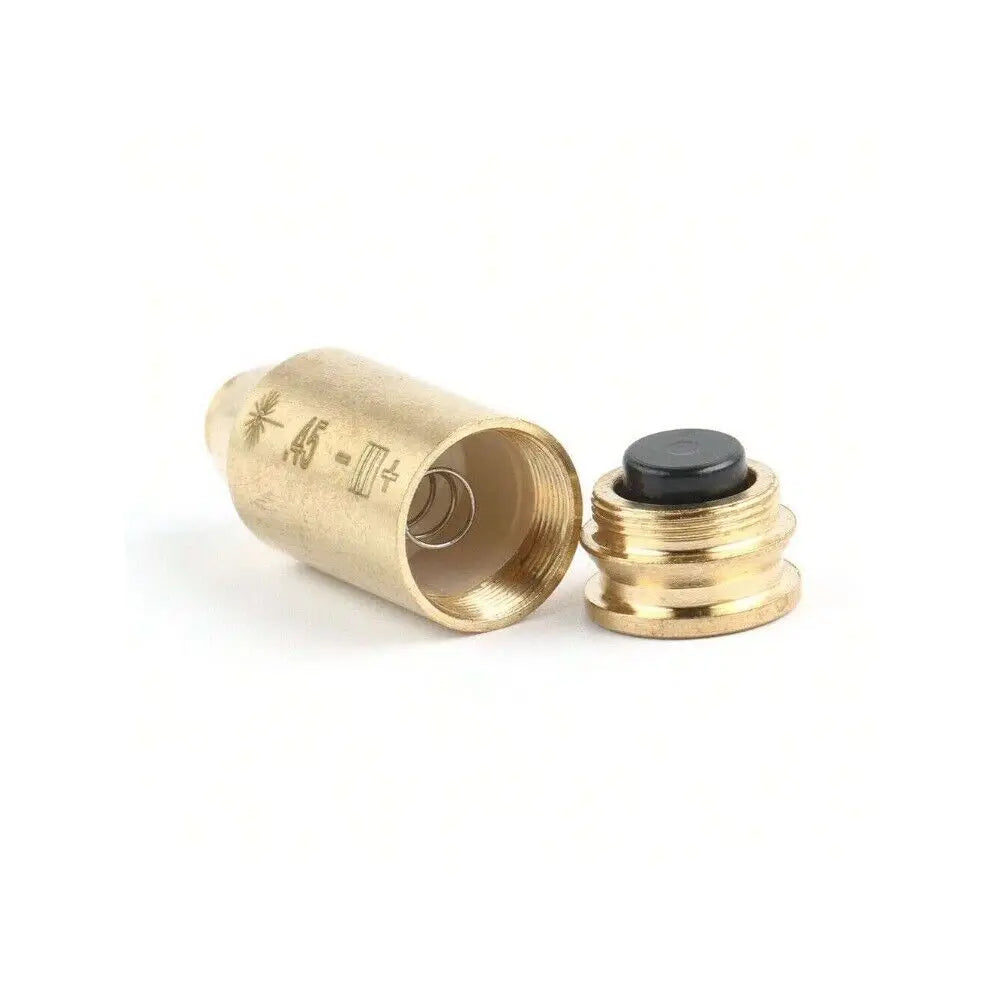 STONESKY .45 Bore sighter Brass Sighter Boresight Cartridge Brass Boresighter with Batteries