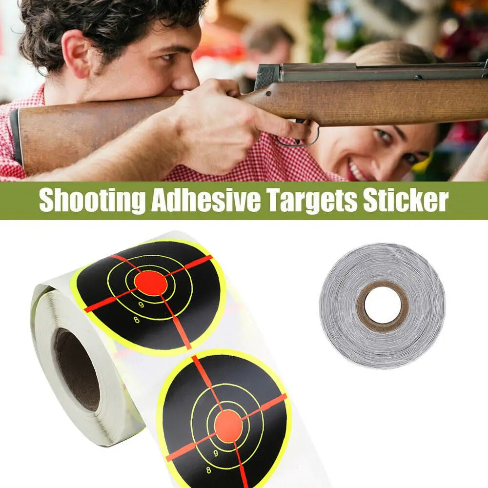 STONESKY Get the Perfect Shot with 100PCS/Roll 3-Inch Splatter Shooting Targets Sticker for Rifle Training