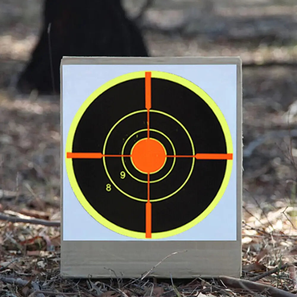 STONESKY Get the Perfect Shot with 100PCS/Roll 3-Inch Splatter Shooting Targets Sticker for Rifle Training