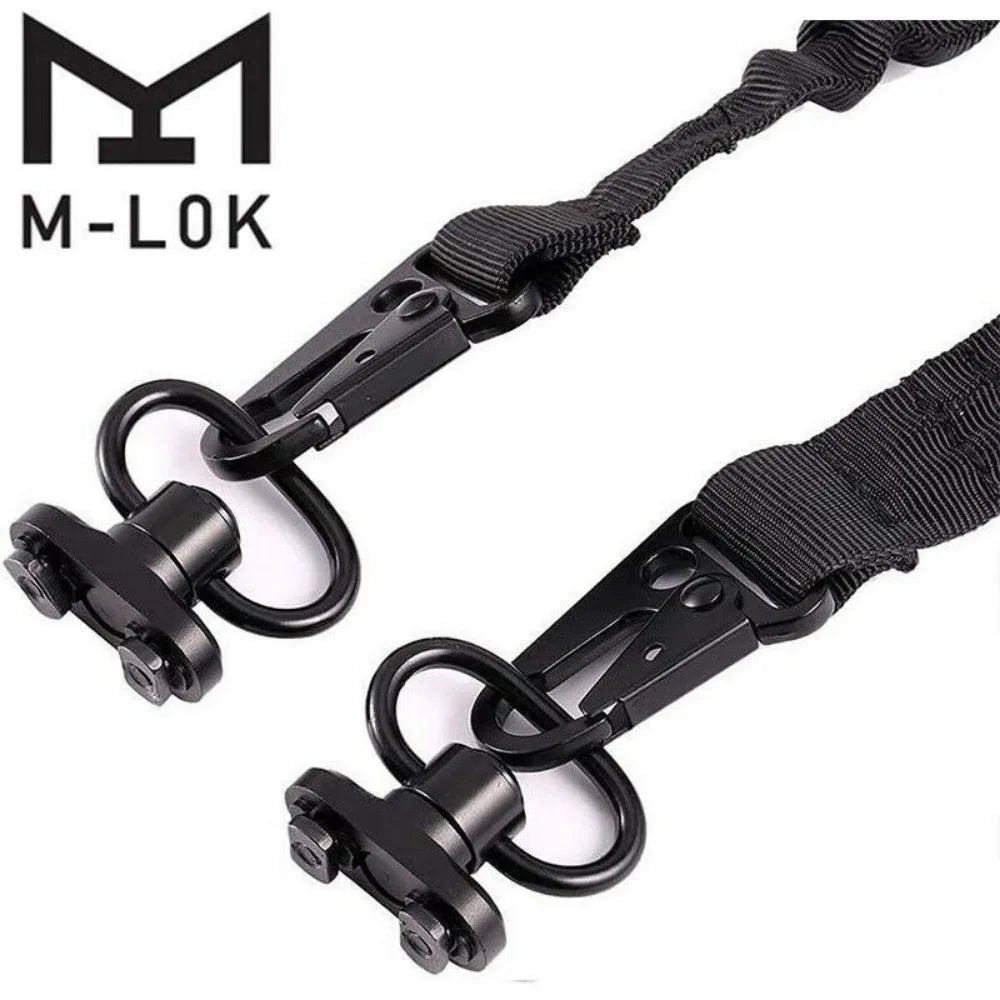 STONESKY Riflescope Accessory: Adjustable 2 Point Sling with Mountable M-Lok QD Swivels