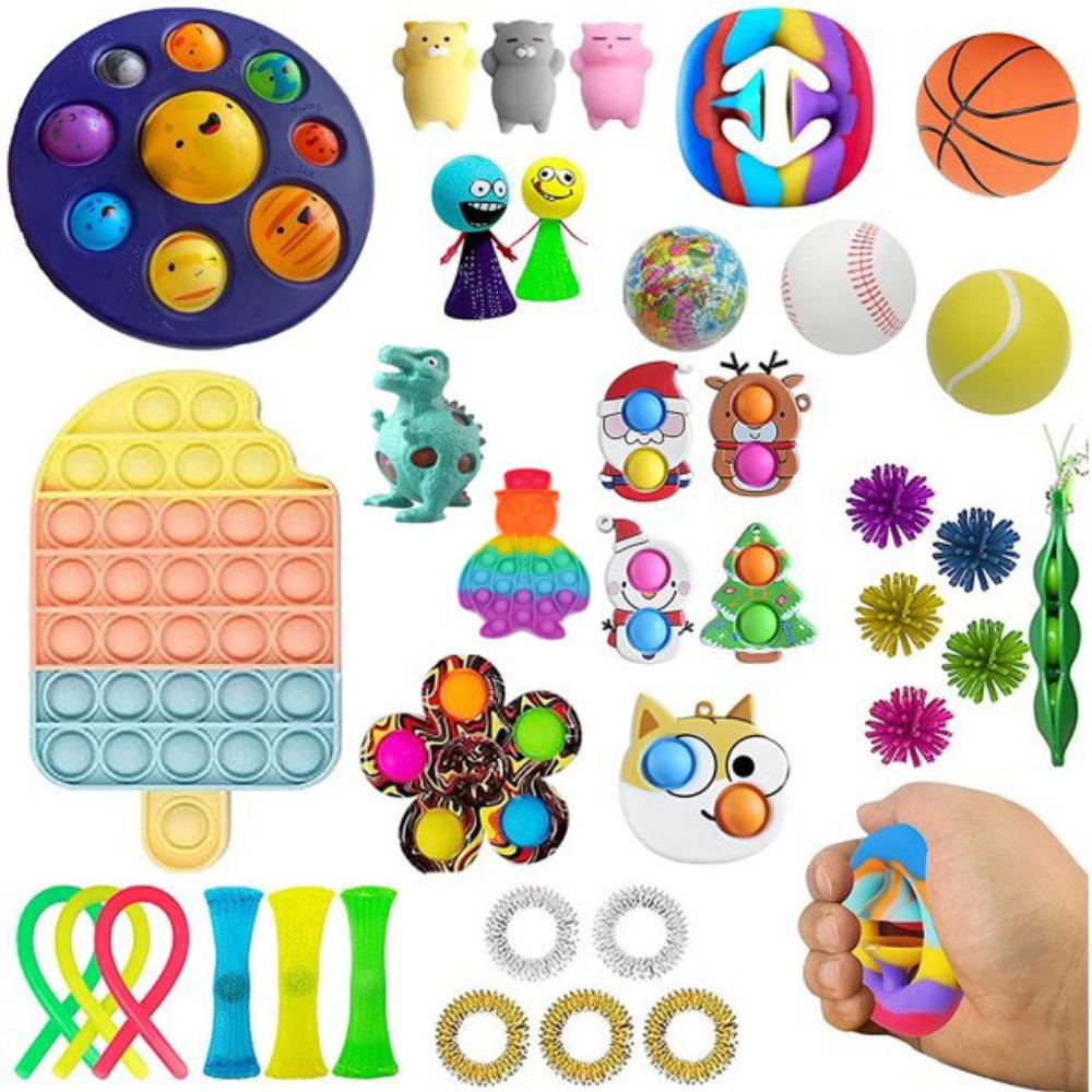 STONESKY Sensory Fidget Toys Set Stress Relief and Anti Anxiety Kids Family Game Gifts