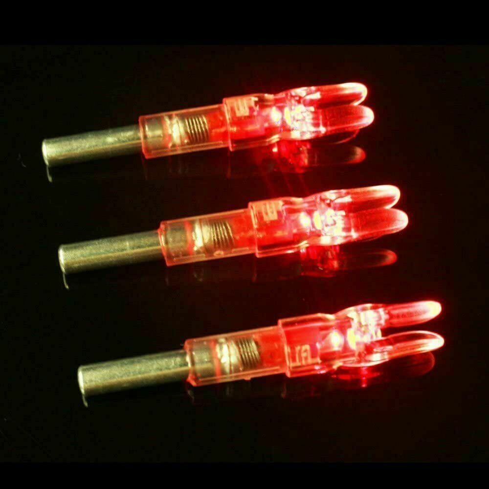 StoneSky 6PCS Automatically Led Lighted Nocks for Arrows with .244"/6.2mm Inside Diameter