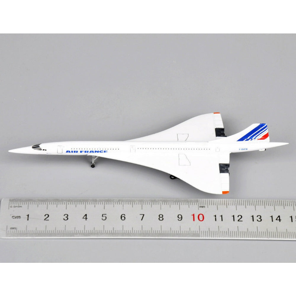 StoneSky 1/400 Scale Air France Concorde Plane Model Toy Diecast 1976-2003 Collection